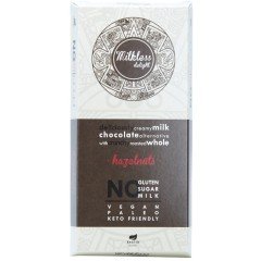 Egészség market csoki milkless mogyoró 80g Egészség market csoki milkless mogyoró 80g