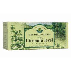Herbária citromfűlevél tea 25 filter Herbária citromfűlevél tea 25 filter