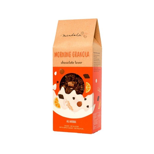 Mendula granola chocolate lover gluténmentes 300g