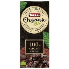 Torras bio étcsokoládé 100% kakaótartalom 100g Torras bio étcsokoládé 100% kakaótartalom 100g
