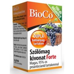 Bioco szőlőmag kivonat forte megapack 100db Bioco szőlőmag kivonat forte megapack 100db