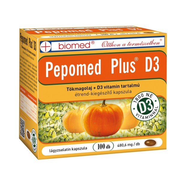 Biomed pepomed plus d3 kapszula 100db