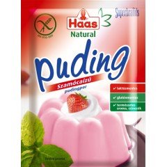 Haas puding szamóca natural 40g Haas puding szamóca natural 40g