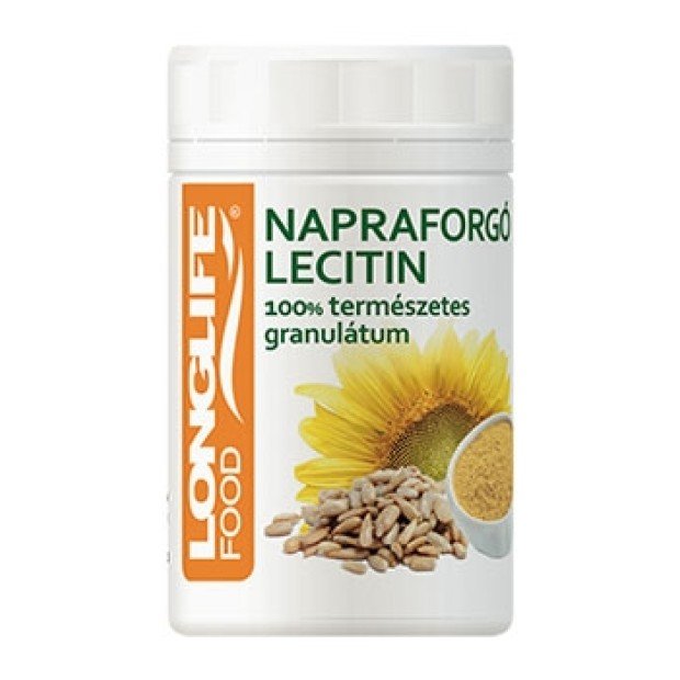 Longlife napraforgó lecitin granulátum 100g