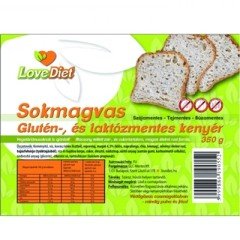 Love diet sokmagvas fiss kenyér 350g Love diet sokmagvas fiss kenyér 350g