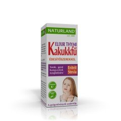 Naturland kakukkfű szirup édesítőszerrel 150ml Naturland kakukkfű szirup édesítőszerrel 150ml