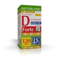 Naturland prémium d-vitamin forte tabletta 120db Naturland prémium d-vitamin forte tabletta 120db