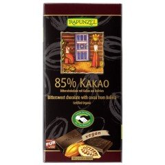Rapunzel bio keserűcsokoládé 85% 80g Rapunzel bio keserűcsokoládé 85% 80g